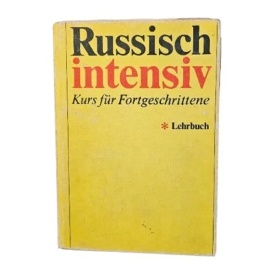 DDR Libro de Texto Ruso Intensivo para Avanzados Ejercicios Redewendungen Dialog - Imagen 1 de 4