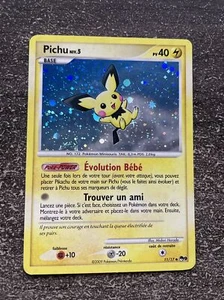 PICHU HOLO - POKEMON 11/17 POP9 DIAMANT UND PERLE FR - Bild 1 von 3