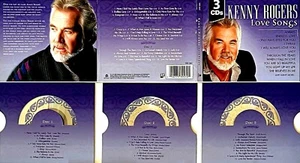 ROGERS KENNY *VG+* "LOVE SONGS" 2003 US TRI-FOLD DIGIPAK 3XCD - Picture 1 of 1