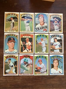 1972 Topps Complete MLB Baseball Cards Set (1-787) Ex- Nm - Picture 1 of 18