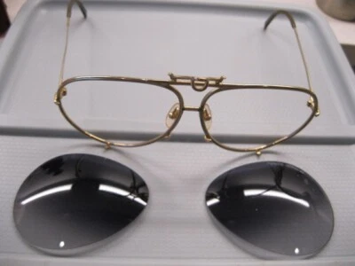 Vintage Carrera Porsche Design 5621-40 Unisex Aviator Gold Sunglasses SERIAL # - Image 1 of 4
