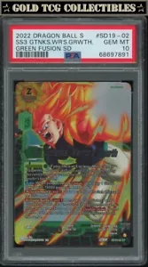 PSA 10 ⭐️ SS3 Gotenks Green Fusion Zenkai Start Deck Promo Card DBS DBZ Z Heroes - Picture 1 of 1