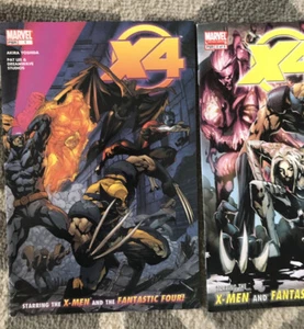 Lote de 5 cómics X4 #1-5 / X-Men y los Cuatro Fantásticos Marvel 2005 - Imagen 1 de 11