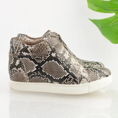 Blondo Womens Glenda Boot Size 7 Waterproof Brown Black Python Wedge Heel Bootie - Image 1 of 4