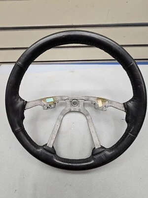 🔥2002-2007 Jeep Liberty Steering Wheel Leather Wrapped Factory Black - Image 1 of 4