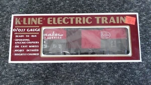 K-Line k-644602 PACEMAKER Box Car NYC Red 0/027 Gauge Ready-To-Run Die Cast Whee - Picture 1 of 3