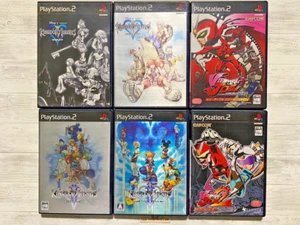 SONY PS2 6-piece set! Kingdom Hearts, Viewtiful Joe etc. From Japan - Picture 1 of 2