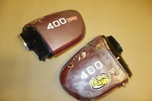Juego de paneles de carrocería de asiento Honda cb400 CB400T cb 400 1978 carenado dañado - Imagen 1 de 7