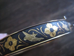 seltener Toledo Armreif Armspange Armband maurischer Stil gold Handarbeit - Bild 1 von 4