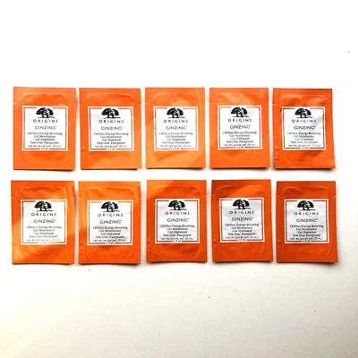 Gel hidratante estimulante de energía sin aceite Origins Ginzing 15 ml muestra 1,5 ml cada uno Foto 1 de 2