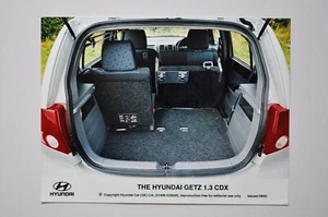 Foto stampa auto - Hyundai Getz 1.3 CDX 2002 - vista posteriore/bagagliaio - Foto 1 di 1