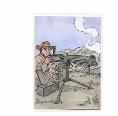 1914 WAR ILLUSTRATED CULT STUFF TRADING CARDS SKETCH CARD BY JEFFREY BENITEZ - Image 1 of 3