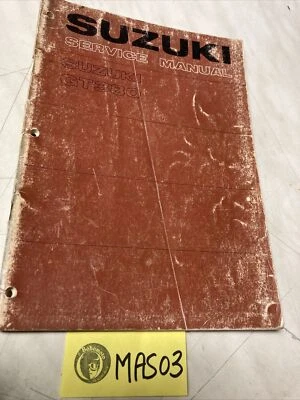 Suzuki GT380 380 GT Manual Revisión Técnica Moto Servicio Taller 380GT - Imagen 1 de 4