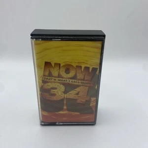 NOW THAT'S WHAT I CALL MUSIC 34 - UK CASSETTE TAPE X 2 - VARIOUS ARTISTS - Picture 1 of 11