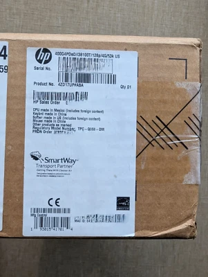 NEW SEALED HP ProDesk 400 G4 Mini i3-8100T 4GB RAM 128GB SSD Win10 Pro - Image 1 of 4