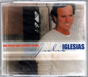 JULIO IGLESIAS - UNA DONNA PUO' CAMBIARE LA VITA - CD SINGOLO SINGLE SIGILLATO - Picture 1 of 2