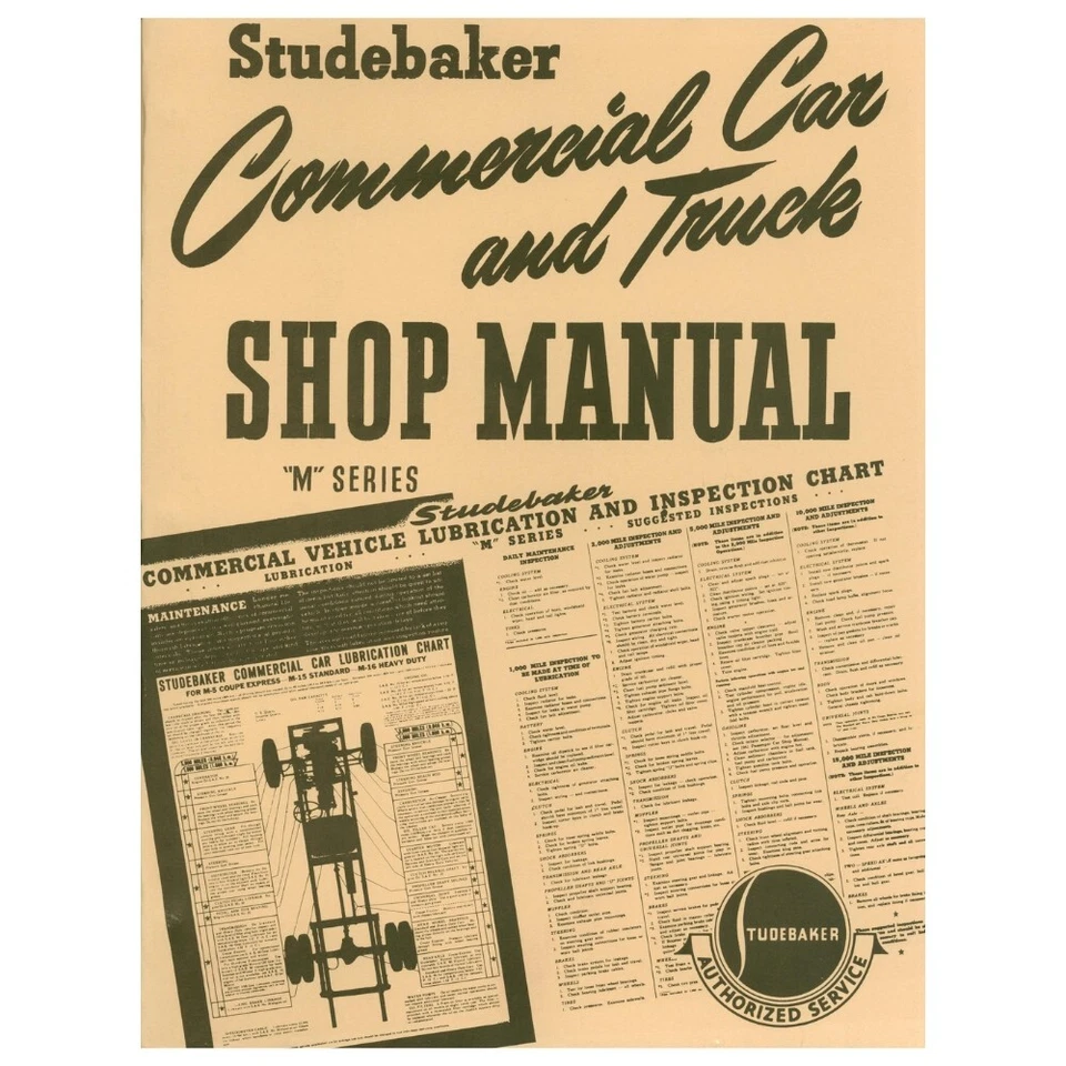 Manual de taller Studebaker | Camión serie M 1941-48 | 135 páginas Foto 1 de 1