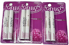 Softlips Lip Protectant SPF 20 Raspberry 0.07 Oz 2 Count (pack of 12)