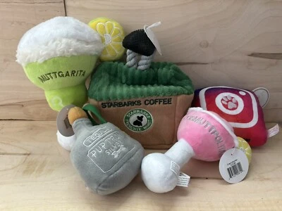 Haute Diggity Dog Toys: Instagrrram, Puptron, Starbarks, Cosmuttpolitan, Muttgar