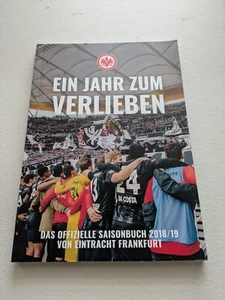 EINTRACHT FRANKFURT BOOK: Ein Jahr Zum Verlieben paperback - 2018/19 season - Picture 1 of 2