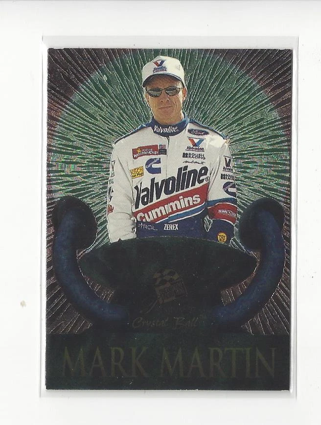 1997 Press Pass Premium Crystal Ball Die Cut #CB10 Mark Martin  - Image 1 of 1