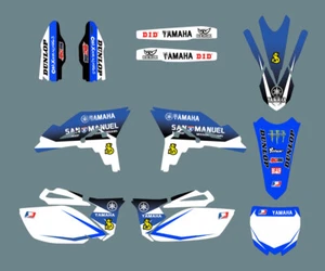For YAMAHA YZF250R 2010-2013 2011 2012 Graphics Kit Backgrounds Decals Full Kit - Picture 1 of 3