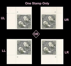 US 2592 Washington and Jackson $5 plate single MNH 1994 - Picture 1 of 1