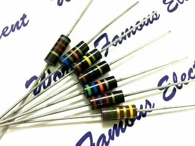 1pc - Allen-Bradley RCR32 RC32 1W 5% Carbon Composition Resistor