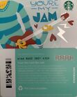 2019 STARBUCKS 'YOU'RE MY JAM' CUT GIFT CARD #6166 NO VALUE