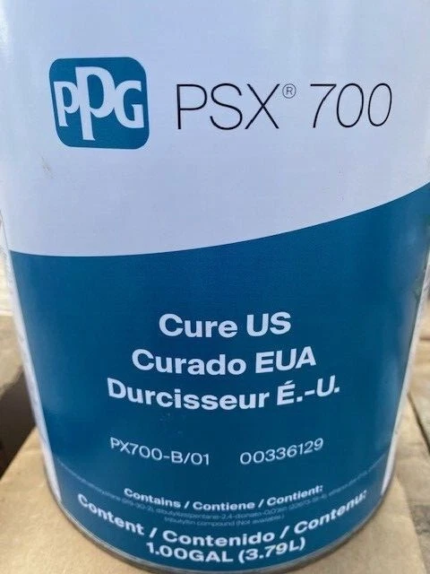 1 Gallon - PPG PSX 700 Cure US - PX700-B/01 - BUY MORE & SAVE!!