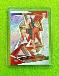 TYLER HERRO PRIZM ROOKIE CARD JERSEY #14 MIAMI HEAT RC 2019-20 Panini REVOLUTION