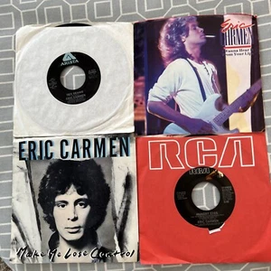 4 Eric Carmen 45 Single (7") Records 2 With Picture Sleeves - Picture 1 of 10