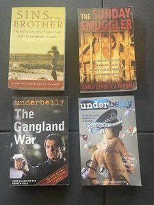 Underbelly x 2, Sins Of The Brother And Sunday Smuggler - True Crime Bundle - Picture 1 of 1