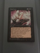 Magic The Gathering  MTG - Alliances - Fatal Lore
