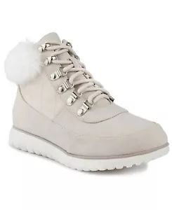 Karen Scott Women's White Wanona Booties Size 5M B4HP - Picture 1 of 5