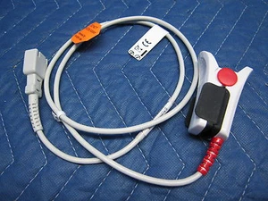 Fits Masimo Adult / Juvenile LNCS SpO2 Pulse Oximeter Finger Sensor Rad Radical - Picture 1 of 3
