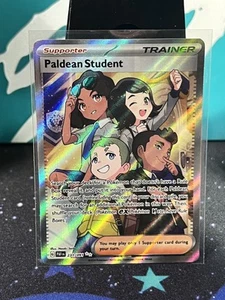 SV: Paldean Fates #231/091 Paldean Student - Picture 1 of 2