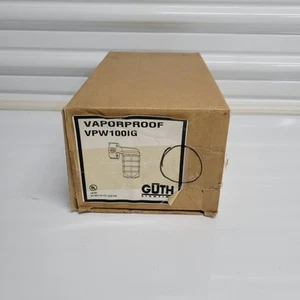 Guth Glühlampe DAMPFDICHT VPP100lG Industrie Außenleuchte Leuchte - Bild 1 von 6