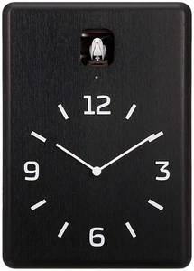 Lemnos CUCU Cuckoo Clock Black LC10-16 BK - Picture 1 of 4