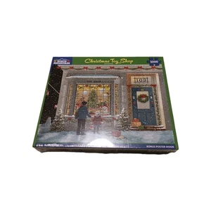 Fred Swan 1000 piece Jigsaw puzzle " Christmas Toy Shop " - Picture 1 of 2