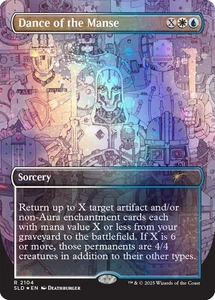 🌟 Dance Of The Manse GALAXY FOIL 💫 Deathburger Secret Lair MTG 🌟 - Bild 1 von 2