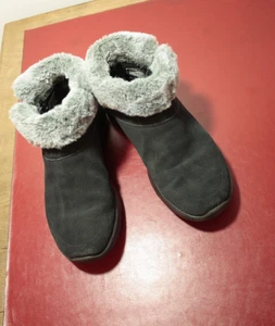 Sketchers Aircooled Goga Mat schwarze Stiefeletten, Gr. 4 - Bild 1 von 7
