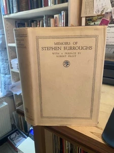 Memoirs of the Notorious Stephen Burroughs of New Hampshire 1924 Good Crime HB - Bild 1 von 1