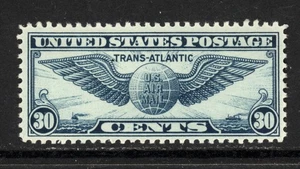 SCOTT C24 1939 30 CENT WINGED GLOBE AIRMAIL ISSUE MH OG F-VF! - Picture 1 of 2
