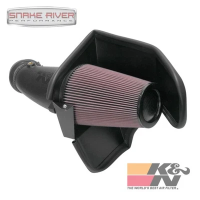 K&N 63-1577 Cold Air Intake System For 2017-2023 Dodge Challenger Charger 6.2L - Imagem 1 de 4