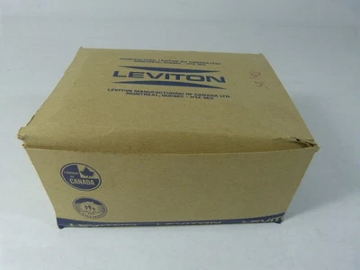 Leviton 85003/001 52-6713 Duplex Plate Brown Box of 25pcs. ! NEW ! Foto 1 de 3