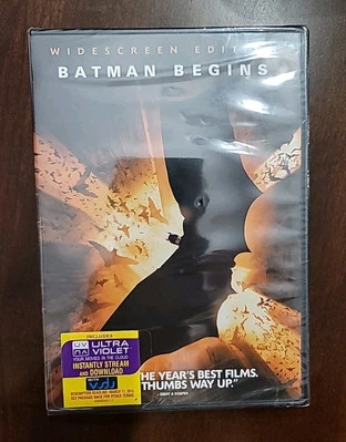 Batman Begins (DVD, 2005, Widescreen) NEW SEALED  - Image 1 of 2