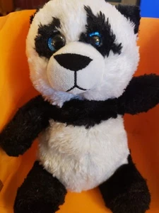 B.J. Toy Co. - PANDABÄR - schwarz & weiß Plüschtier Stofftier Spielzeug - 10 Zoll!!! - Bild 1 von 14
