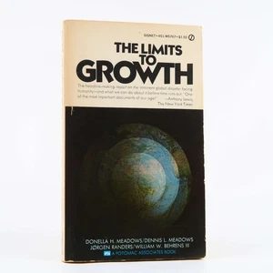The Limits To Growth by Dennis L Meadows, (Signet, 1972) 8th Print Vintage MMPB - Picture 1 of 5