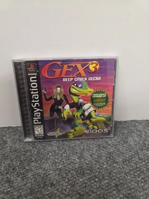 GEX 3 DEEP COVER GECKO PS1 PlayStation 1 (1999) CIB Complete  - Image 1 of 4
